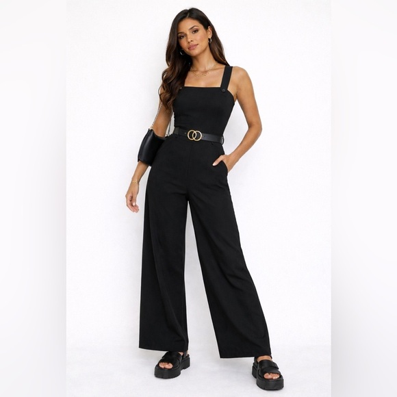 Vintage Pants - Vintage 90s Y2K Minimalist Jumpsuit